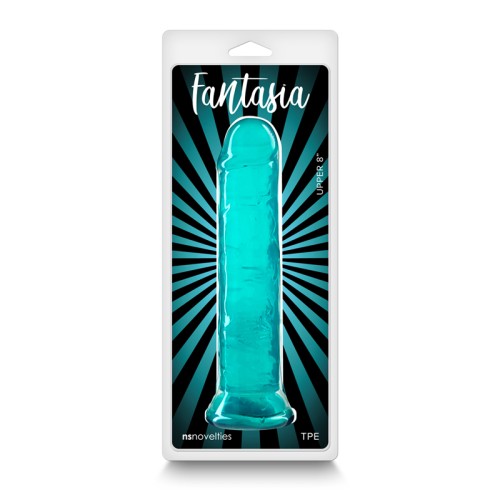 Dildo Jelly Fantasia Upper 8 Pulgadas Verde