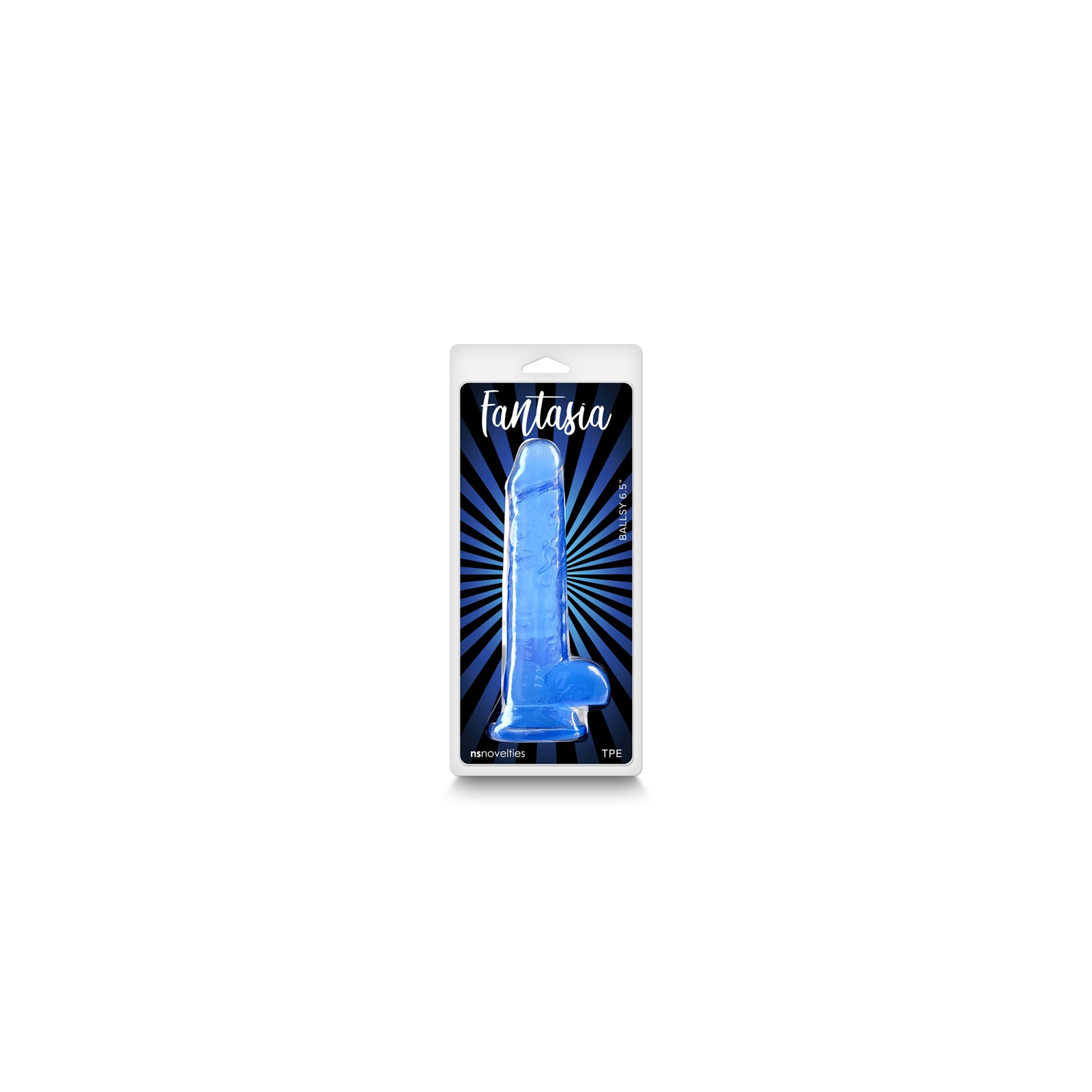 Dildo de Gel Fantasia 6.5 in. Azul