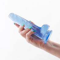 Dildo de Gel Fantasia 6.5 in. Azul