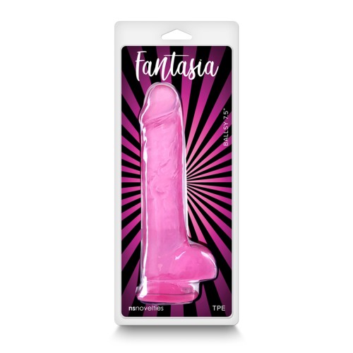 Dildo Jelly Fantasia Ballsy 7.5 in.