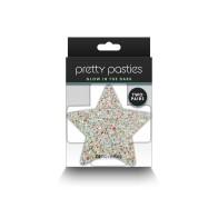 Pretty Pasties Star & Cross Glow 2 Pair