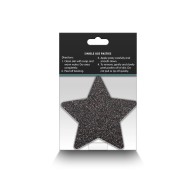 Pretty Pasties Estrellas Brillantes Negro/Oro