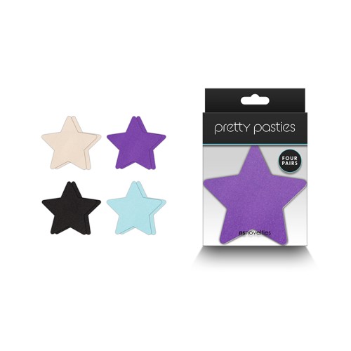 Pretty Pasties Estrellas I Cubrepezones Asortidos