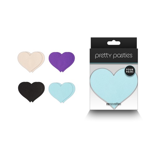 Pretty Pasties Corazones Tapones Adhesivos