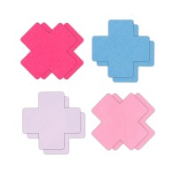 Pasties Pretty Cross II Asortidos - Cubiertas para Pezones 4 Pairs