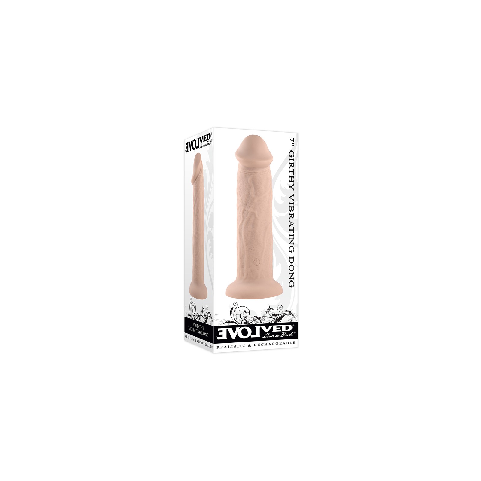 Evolved Girthy Vibrating Dildo for Realistic Pleasure