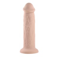 Evolved Girthy Vibrating Dildo for Realistic Pleasure