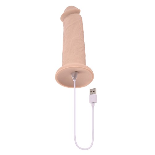 Evolved Girthy Vibrating Dildo for Realistic Pleasure