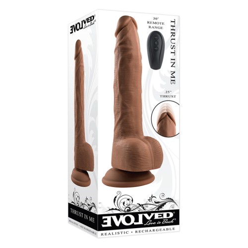 Evolved Dildo Vibrador Thrust In Me