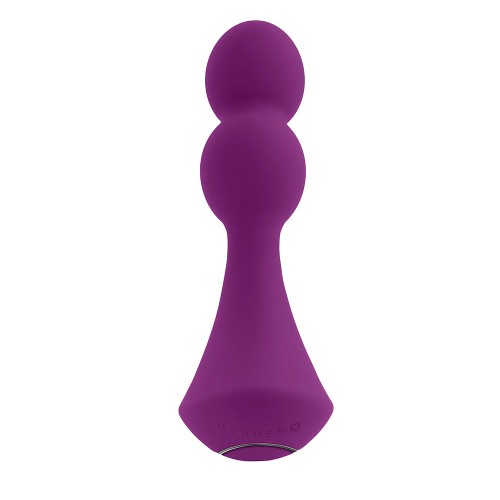 Vibrador Rotativo Recargable Gender X Ball Game para una Estimulación Suprema