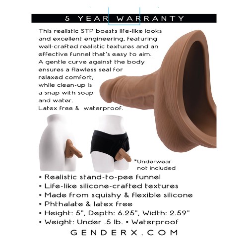 Gender X Stand To Pee Silicone Device