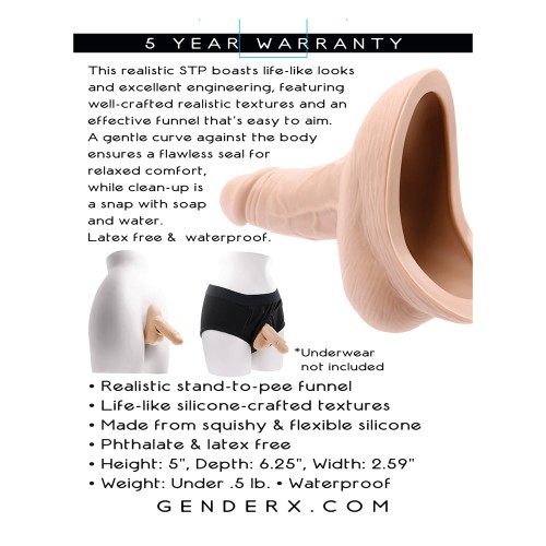 Gender X Stand To Pee Silicone Light Device