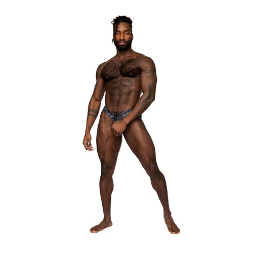 Calcetín Power S'naked Hombre Negro Azul L XL