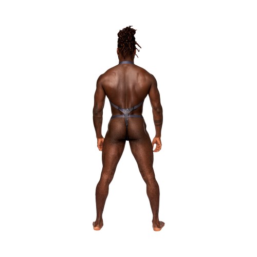 Male Power S'naked Shoulder Sling Harness Thong