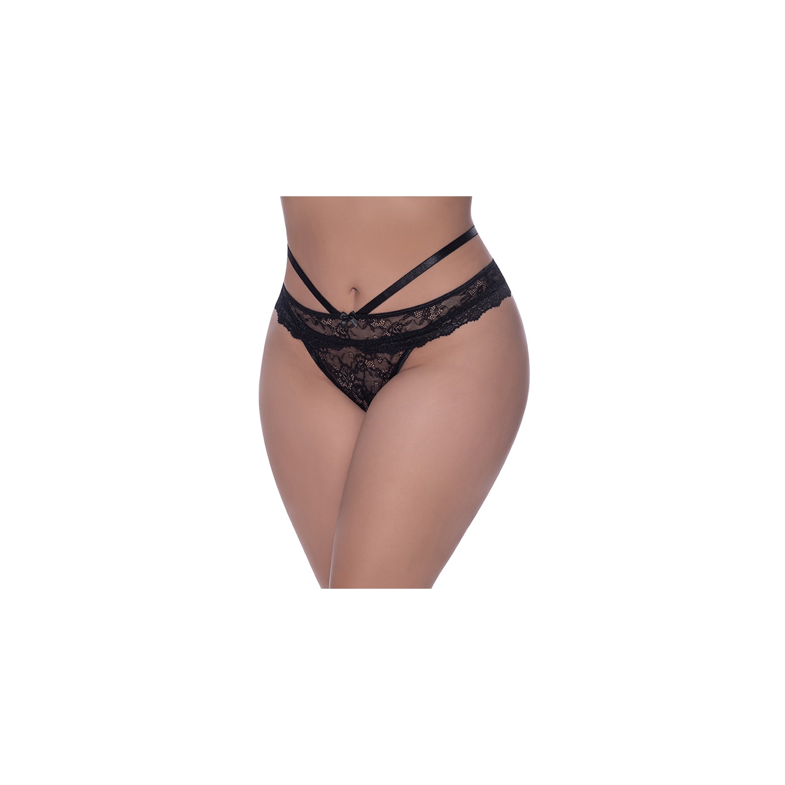 Panty Coqueto de Encaje Magic Silk para un Atractivo Seductor