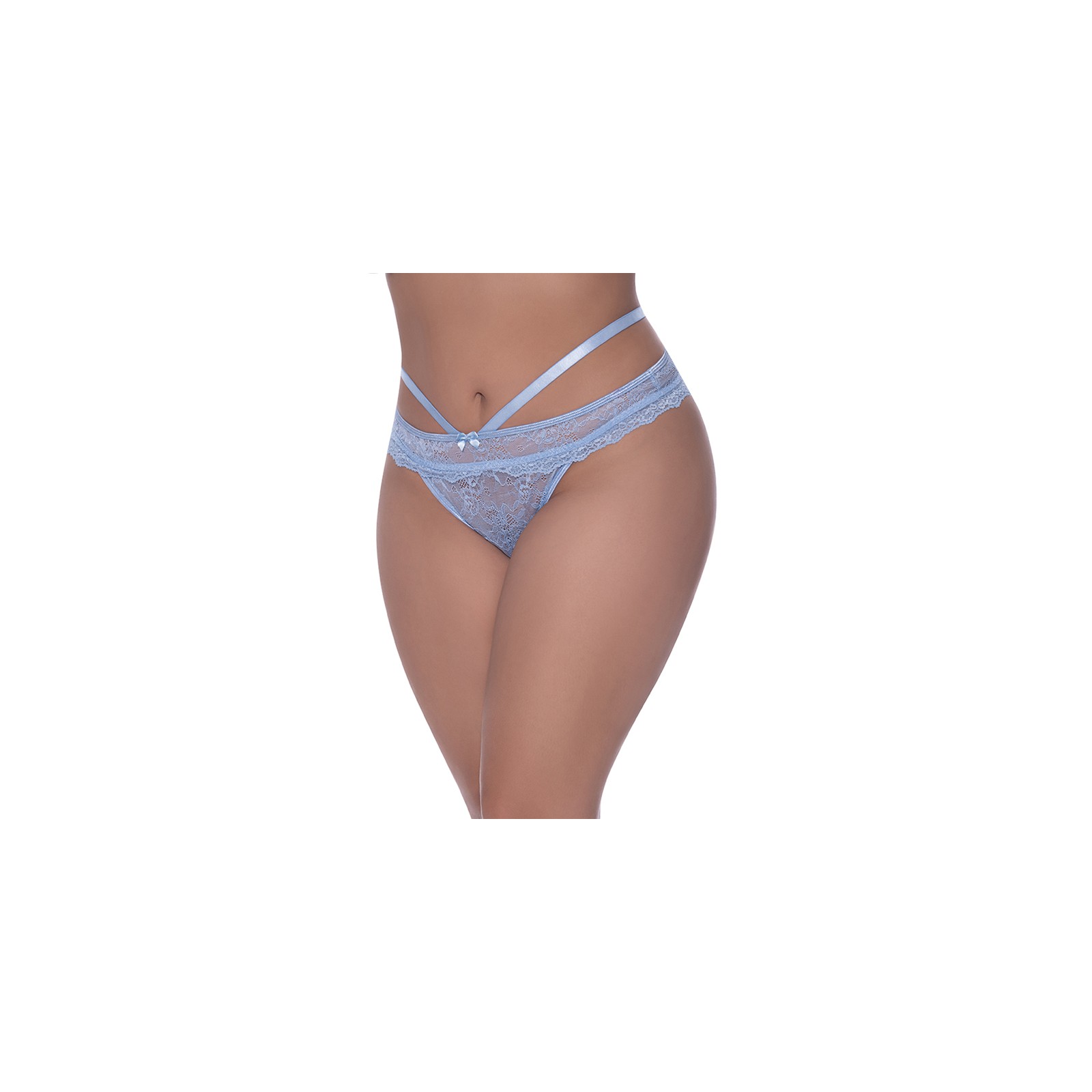 Magic Silk Lace Peek-a-Boo Cheeky Panty