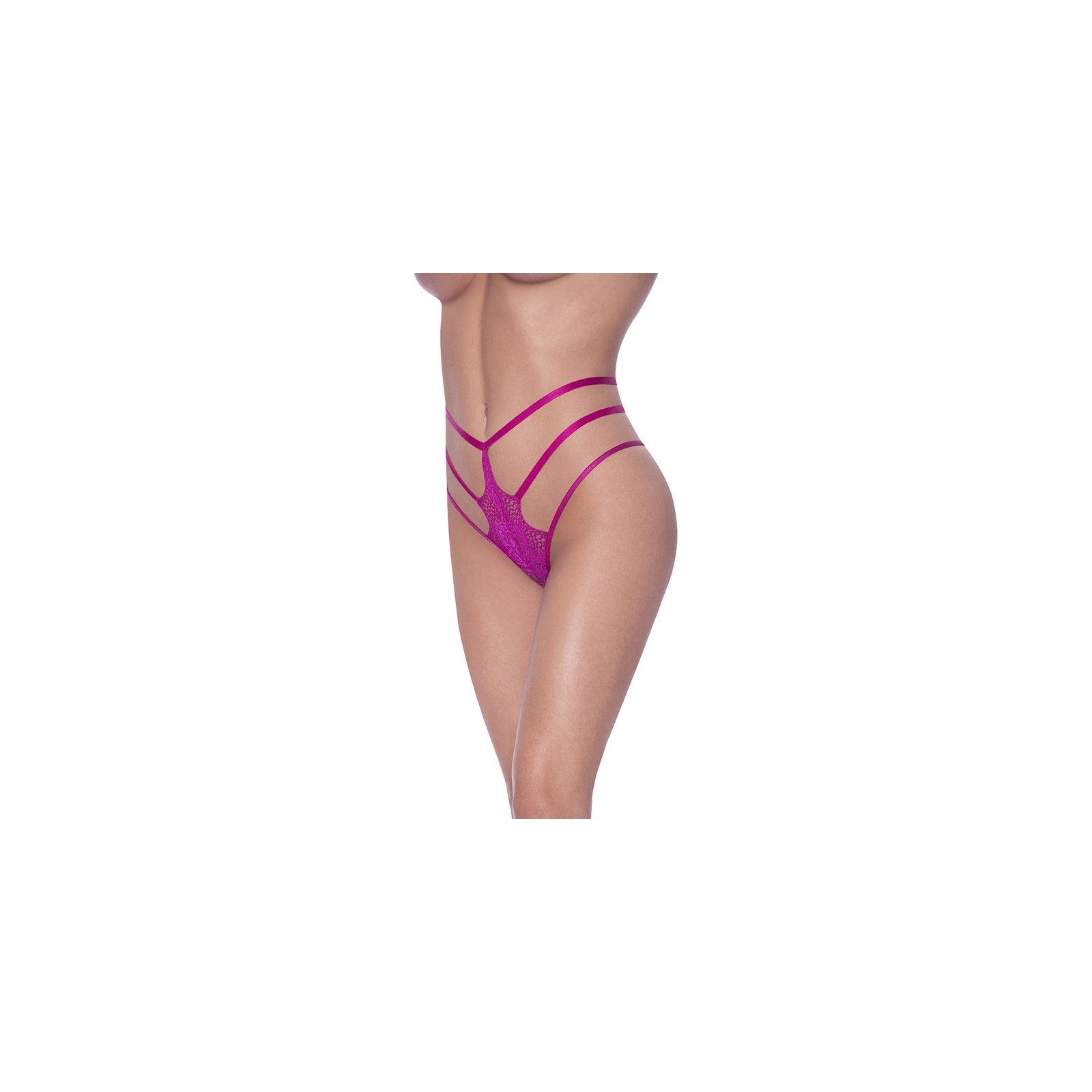 Tanga con Cintas Berrylicious Magic Silk - Encanto Dulce