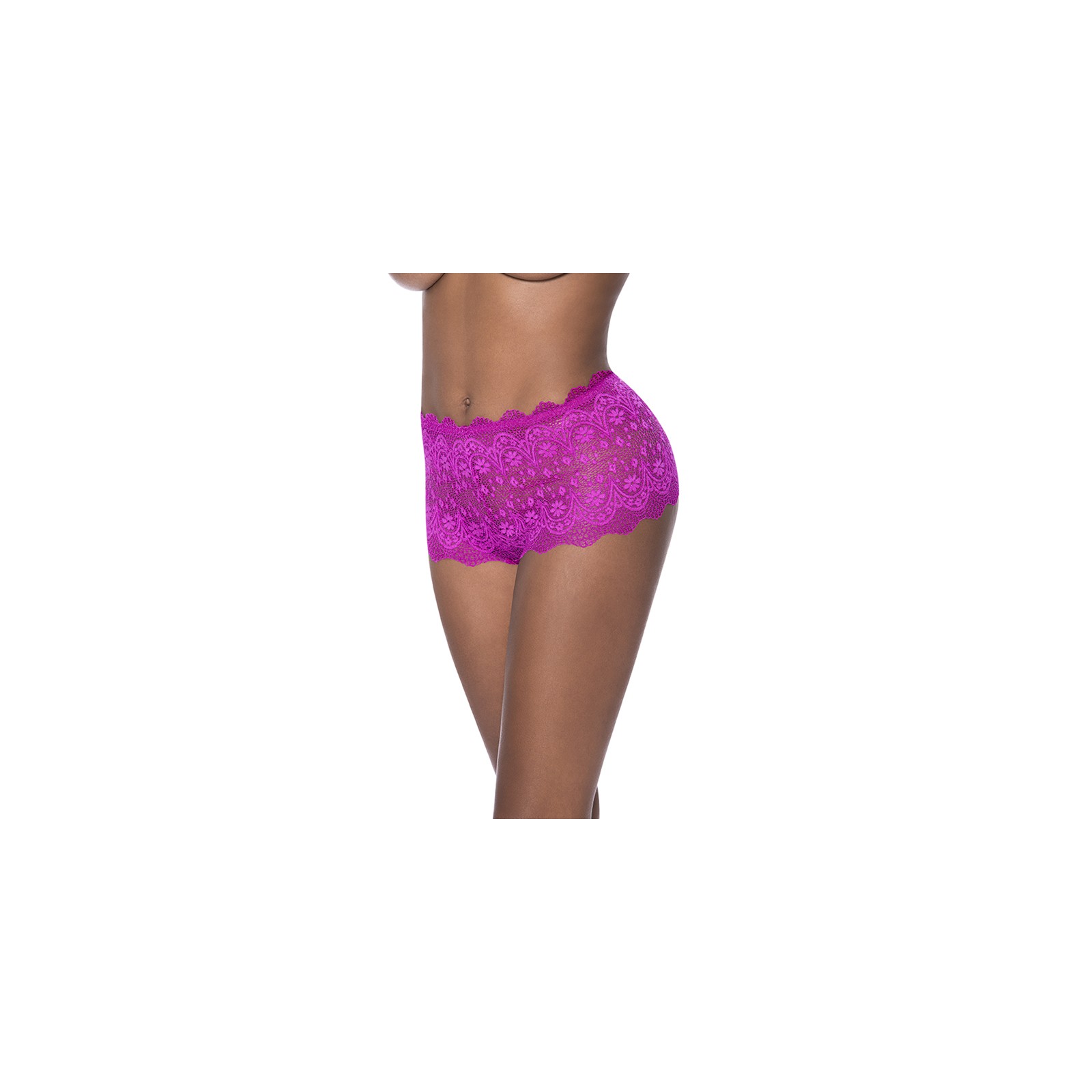 Boyshort de Encaje Berrylicious Magic Silk para Look Seductor