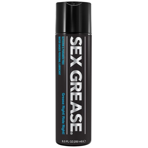 Lubricante a Base de Agua Sex Grease 8.5 oz. - Placer Supremo