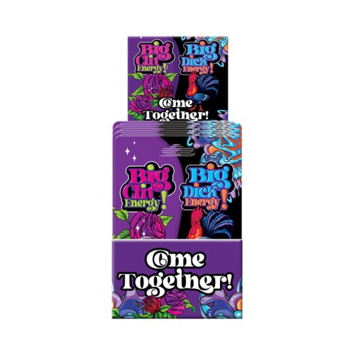 Paquete 2 de Come Together Energía Big Dick-Big Clit