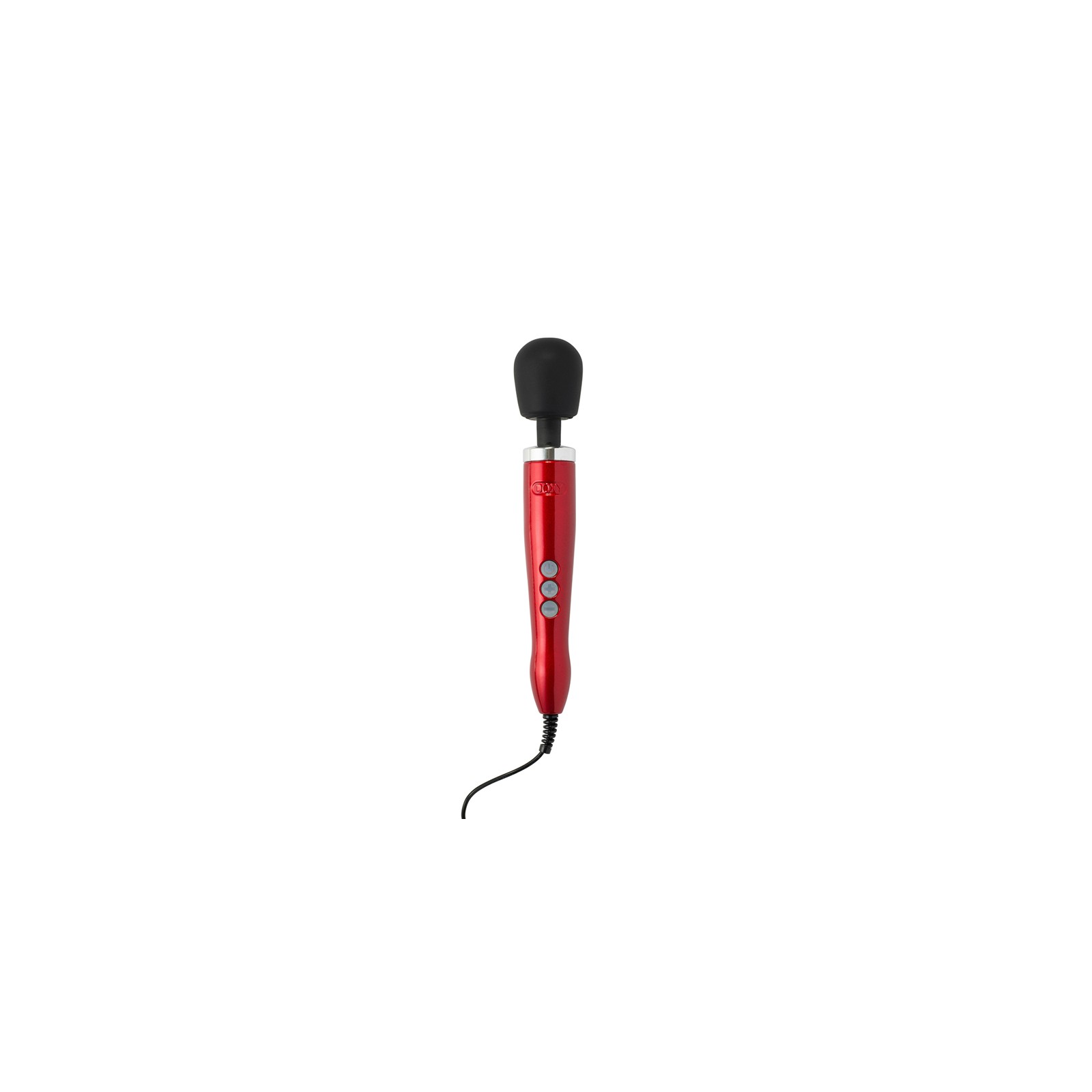 Doxy Die Cast Wand Vibrator Red - Powerful and Luxurious