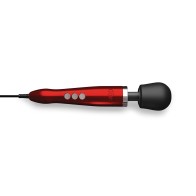 Doxy Die Cast Wand Vibrator Red - Powerful and Luxurious