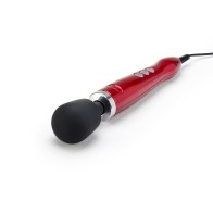 Doxy Die Cast Wand Vibrator Red - Powerful and Luxurious