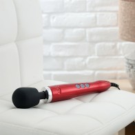 Doxy Die Cast Wand Vibrator Red - Powerful and Luxurious