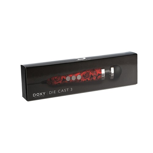 Doxy Die Cast 3 Compact Wand Massager - Roses