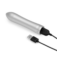 Doxy Bullet Rechargeable Vibrator Silver