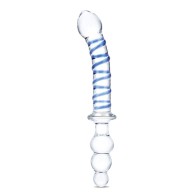 Glas Twister Dual-Ended Glass Dildo 10 in.