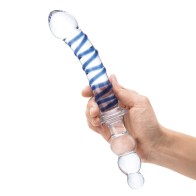 Glas Twister Dual-Ended Glass Dildo 10 in.