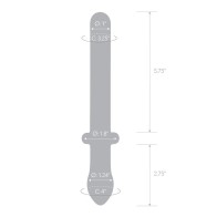 Glas Classic 9.25 in. Dual-Ended Glass Dildo