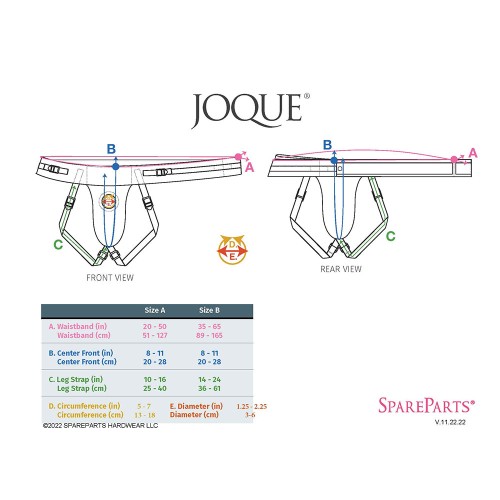 SpareParts Joque Harness - Maximum Pleasure