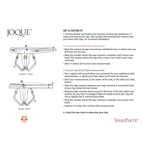 SpareParts Joque Harness - Maximum Pleasure