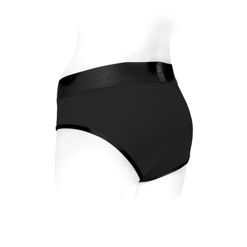 SpareParts Tomboi Nylon Briefs Harness Black XXS