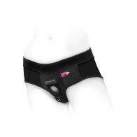 SpareParts Tomboi Nylon Briefs Harness Black XXS