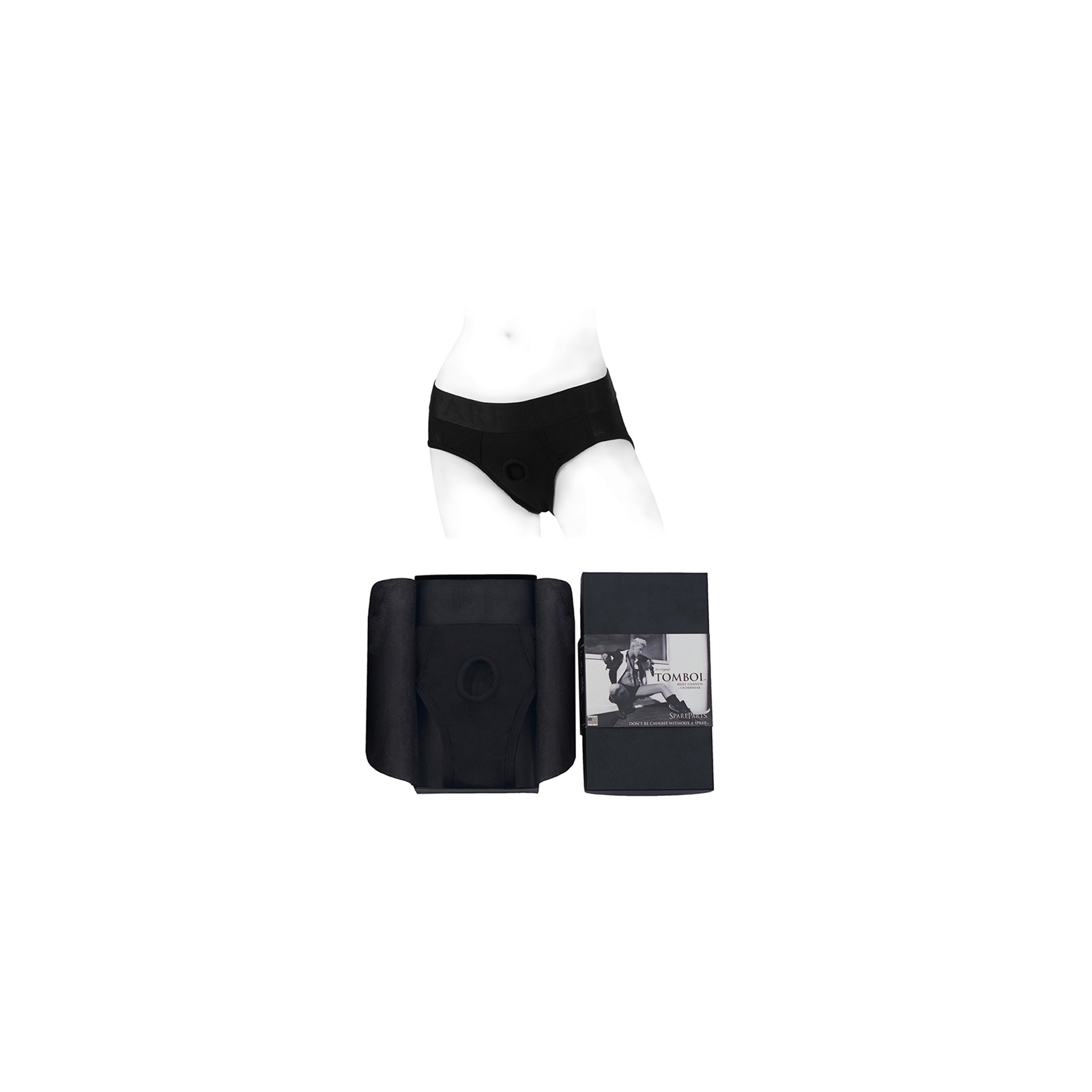 SpareParts Tomboi Rayon Briefs Harness