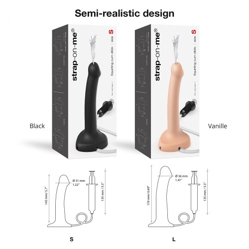 Dildo Semirealista Squirting Cum de Silicona Strap-On-Me