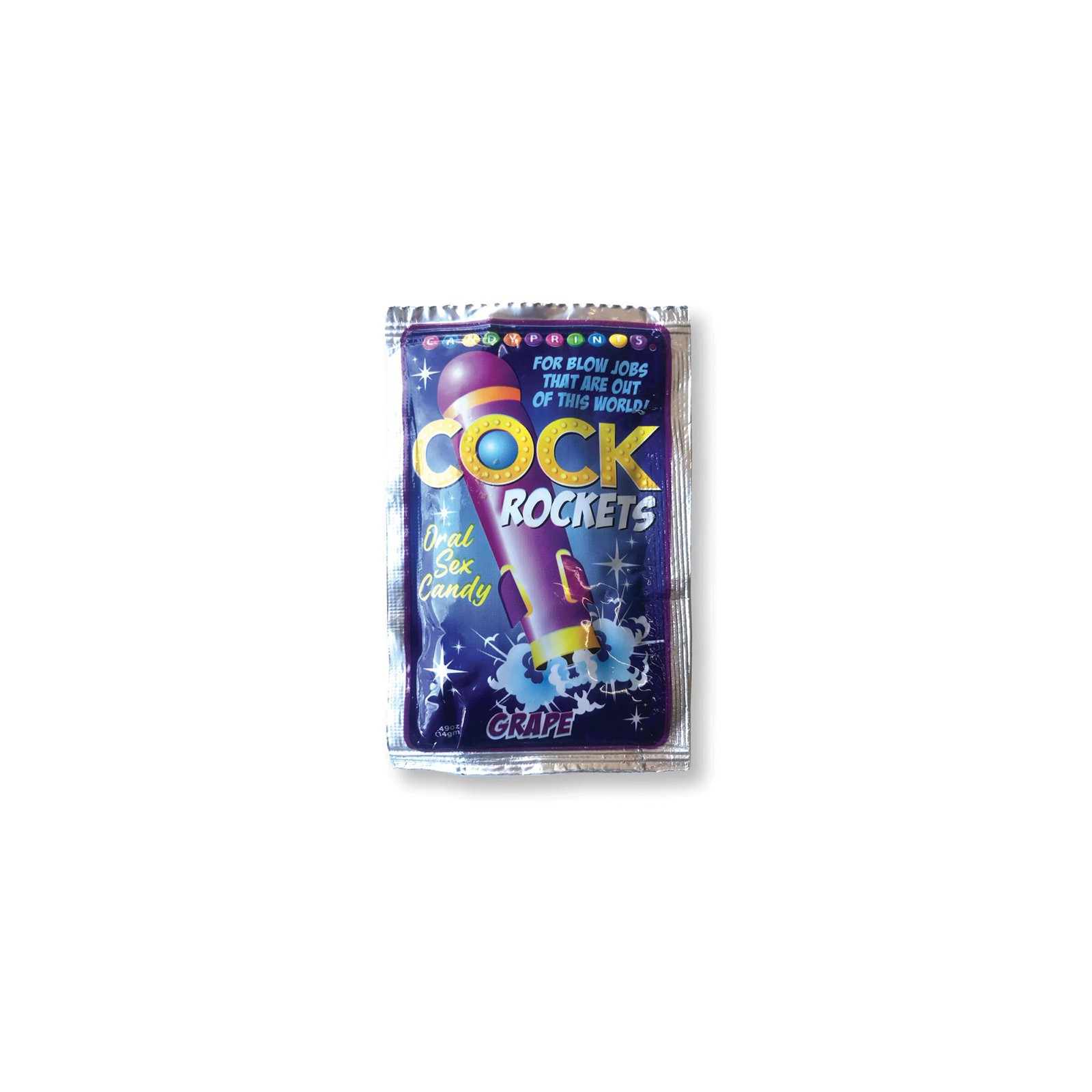 Cock Rockets Grape Oral Sex Candy for Tasty Pleasures