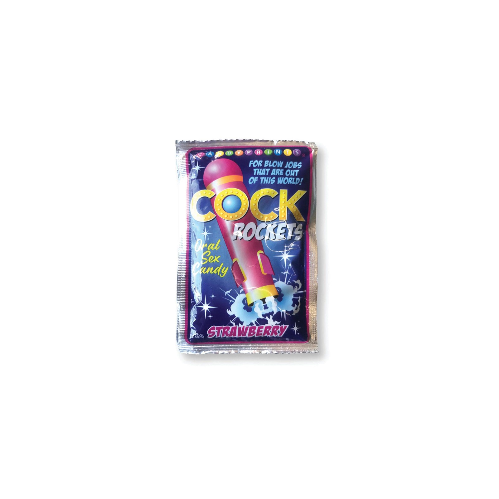 Caramelo Oral Cock Rockets Sabor Fresa