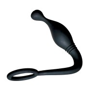 Butts Up P-Spot Cock Ring and Anal Plug - Premium Silicone