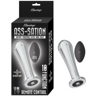 Nasstoys Remote Vibrating Anal Bulb Silver