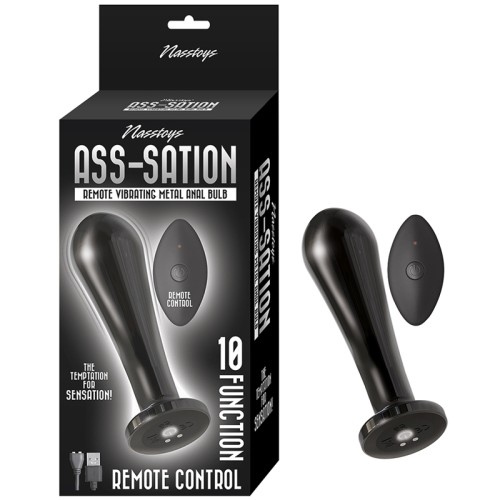 Remote-Control Vibrating Metal Anal Bulb by Nasstoys