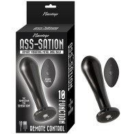 Bulbo Anal Metálico Vibrador Remoto de Nasstoys