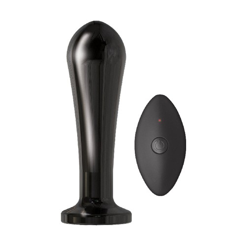 Bulbo Anal Metálico Vibrador Remoto de Nasstoys