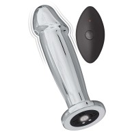 Nasstoys Ass-Sation Remote Control Vibrating Metal Butt Plug