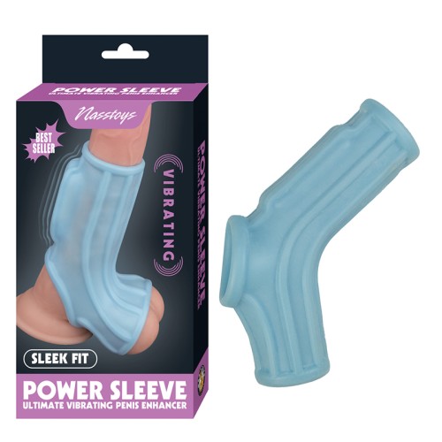 Nasstoys Power Sleeve Blue - Penis Enhancer with Vibration