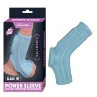 Nasstoys Power Sleeve Azul - Aumento de Pene con Vibración