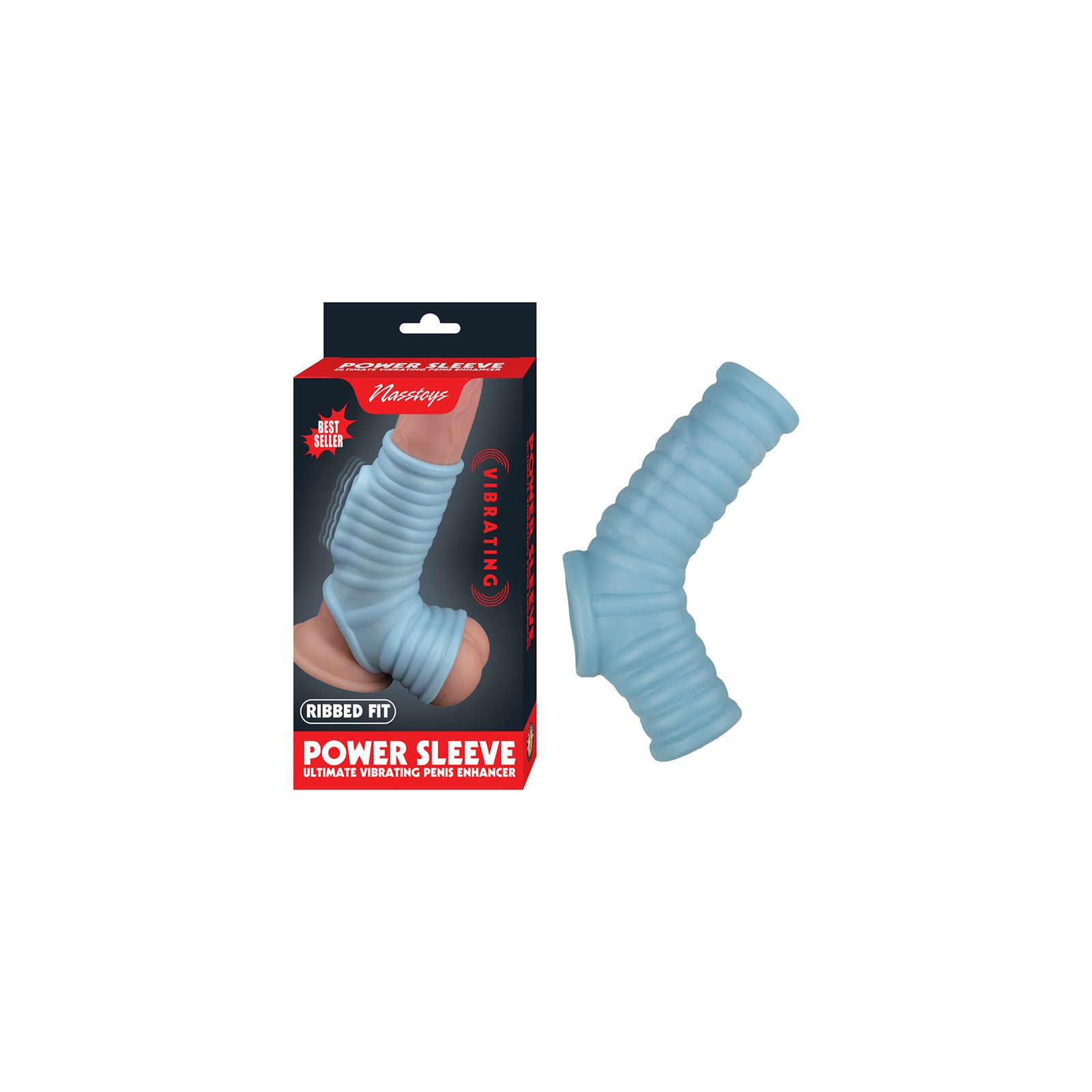 Nasstoys Ribbed Fit Vibrating Penis Enhancer